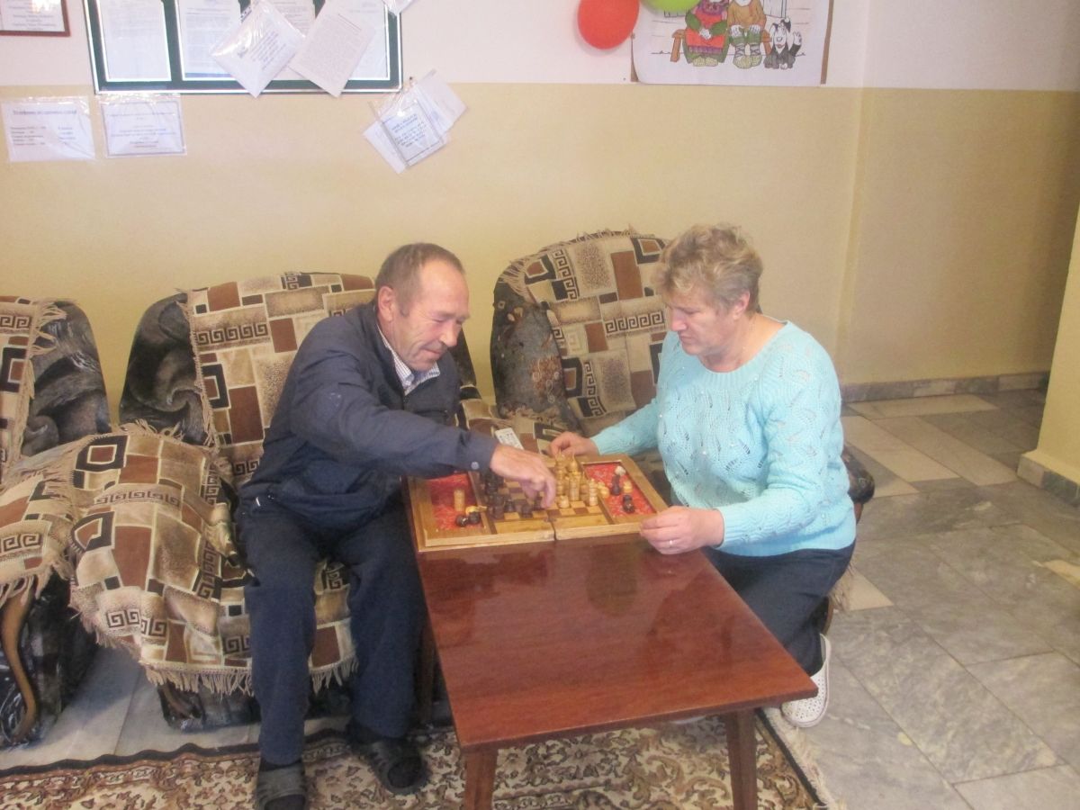 Дружеский шахматный, шашечный турнир